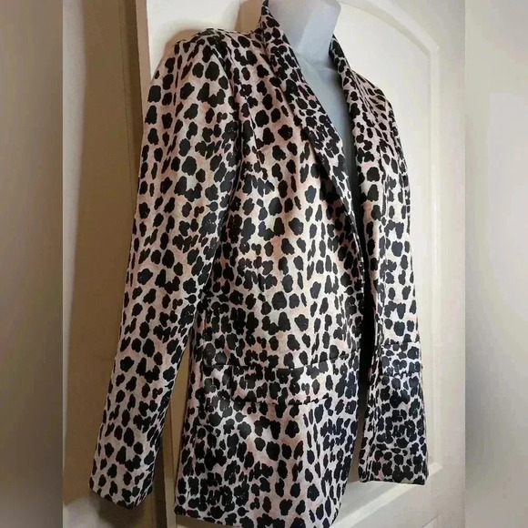 2/30$ ANGASHION leopard print blazer Mobwife Preppy Clueless (#852) - Picture 5 of 6